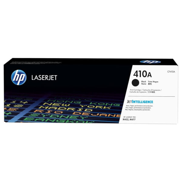 Cartucho de Tóner HP 410A Negro LaserJet Original Cf410a