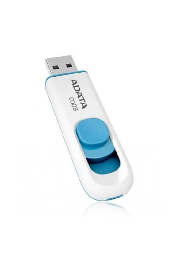 Memoria USB 2.0 ADATA 16 GB C008 MEMDAT2630 Color blanco