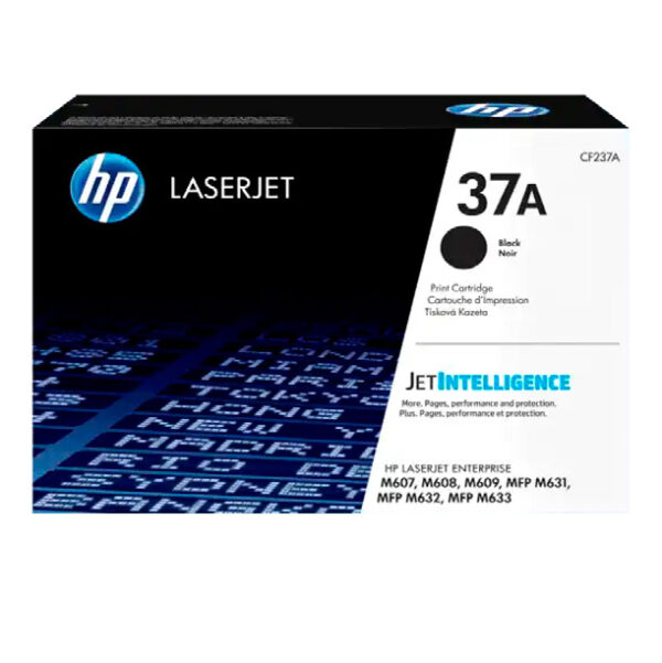 Cartucho de Tóner HP 37A Negro LaserJet Original Cf237a