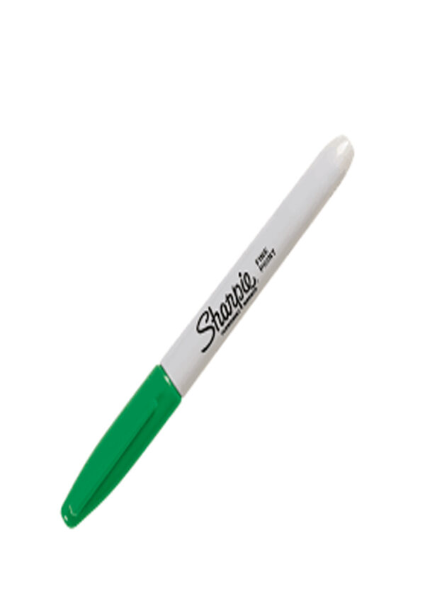 Marcador Plumón Permanente Sharpie Fino Verde