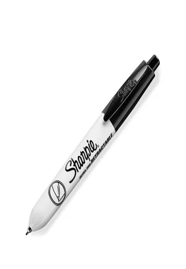 Marcador Plumón Permanente Sharpie Ultra Fino Negro