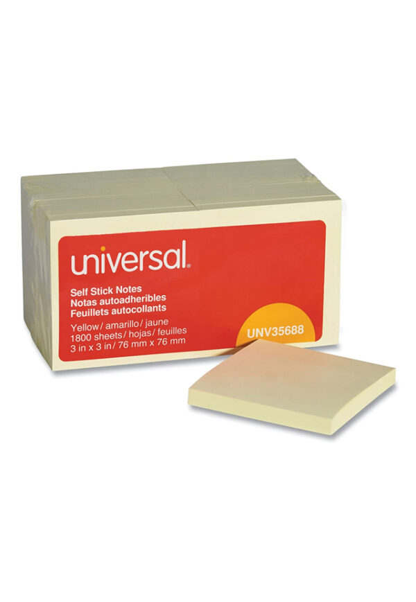 Block engomado post it 3x 3 color amarillo 1 pieza.