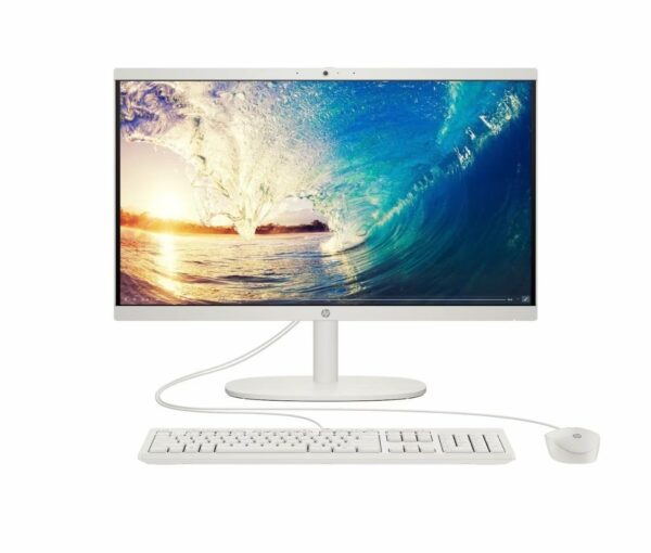 HP All-in-One Desktop 22-dg0007la, Windows 11 Home Single Language, 21.45", Intel® N-series, 8GB RAM, 512GB SSD, FHD
