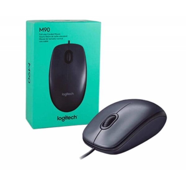 Mouse Alámbrico Logitech M90 de Puerto USB